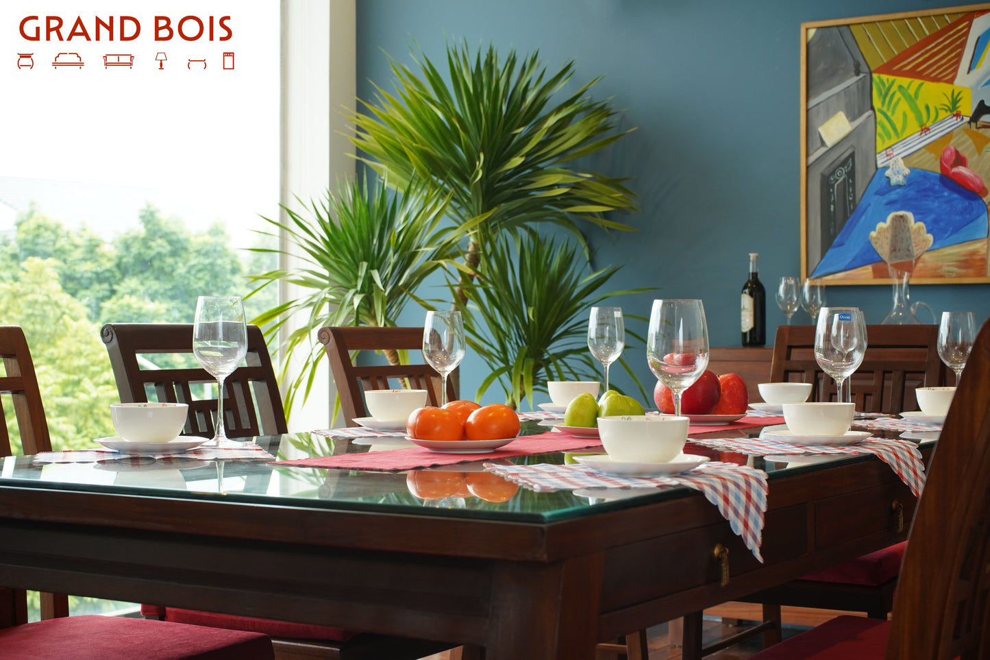 Bàn Ăn Lovely Ô Kéo 1990