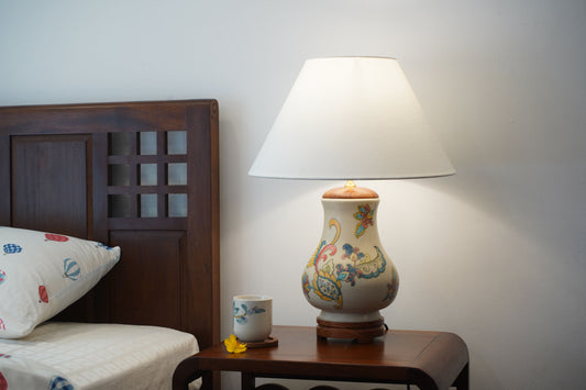 Đèn Gốm Lộc Bình