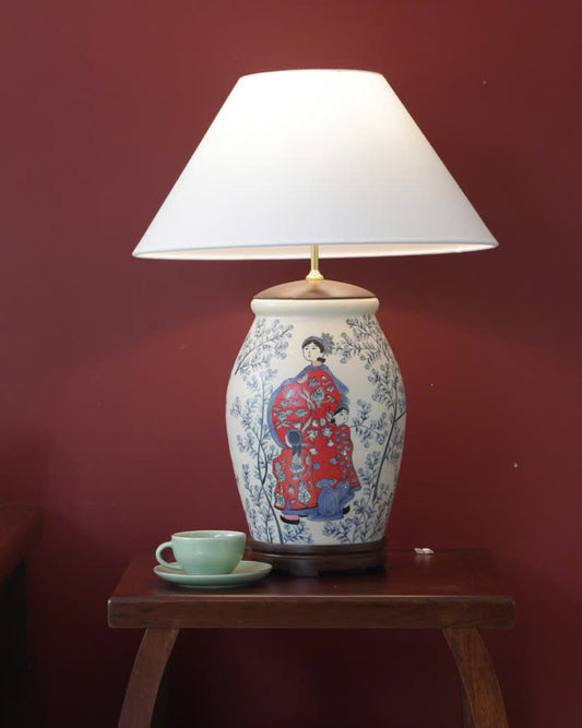 Đèn Gốm Du Xuân