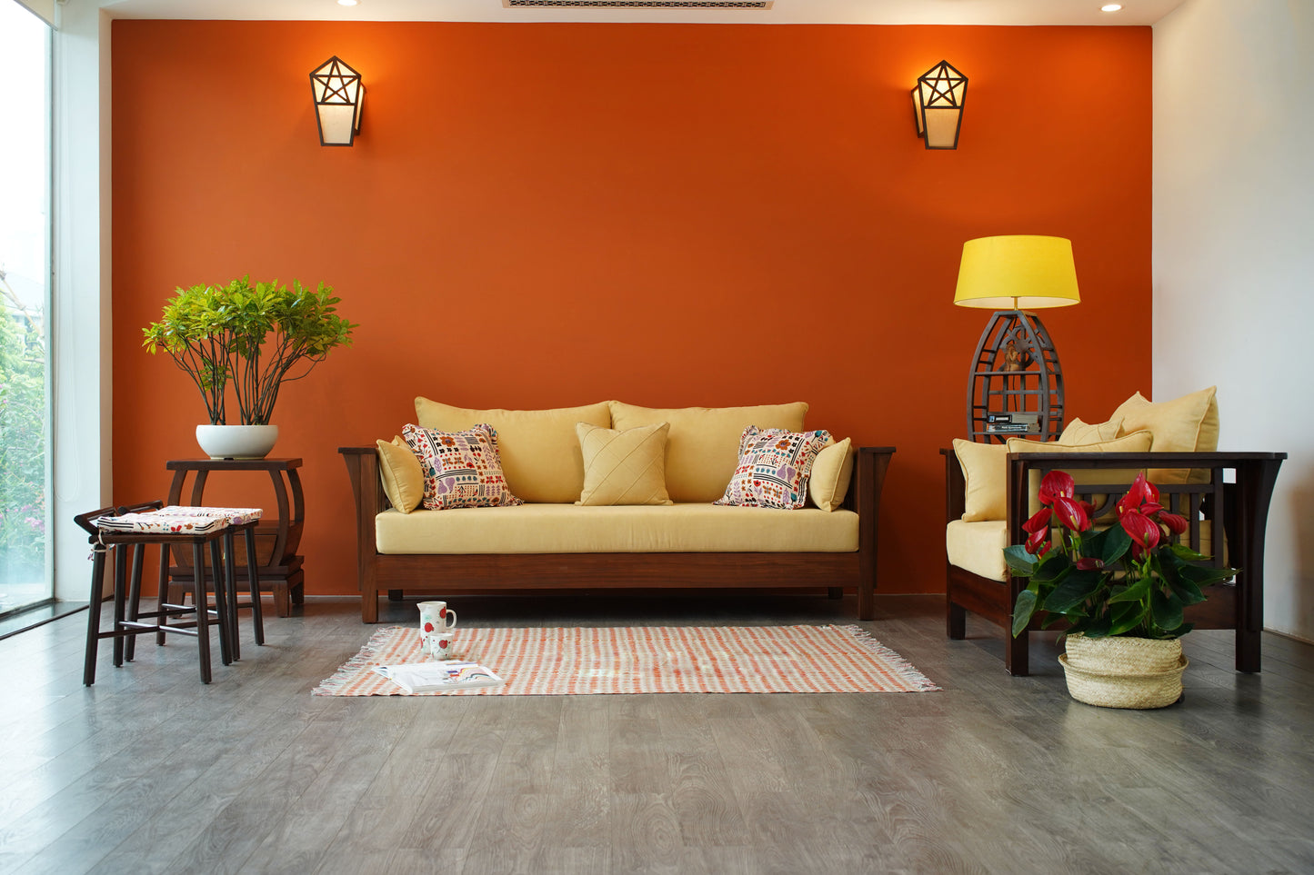 Sofa Welcome Mận (Màu B395-12)