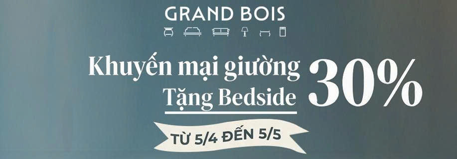 CHÀO HÈ CÙNG GRANDBOIS: BỘ ĐÔI HOÀN HẢO CHO KHÔNG GIAN SỐNG!