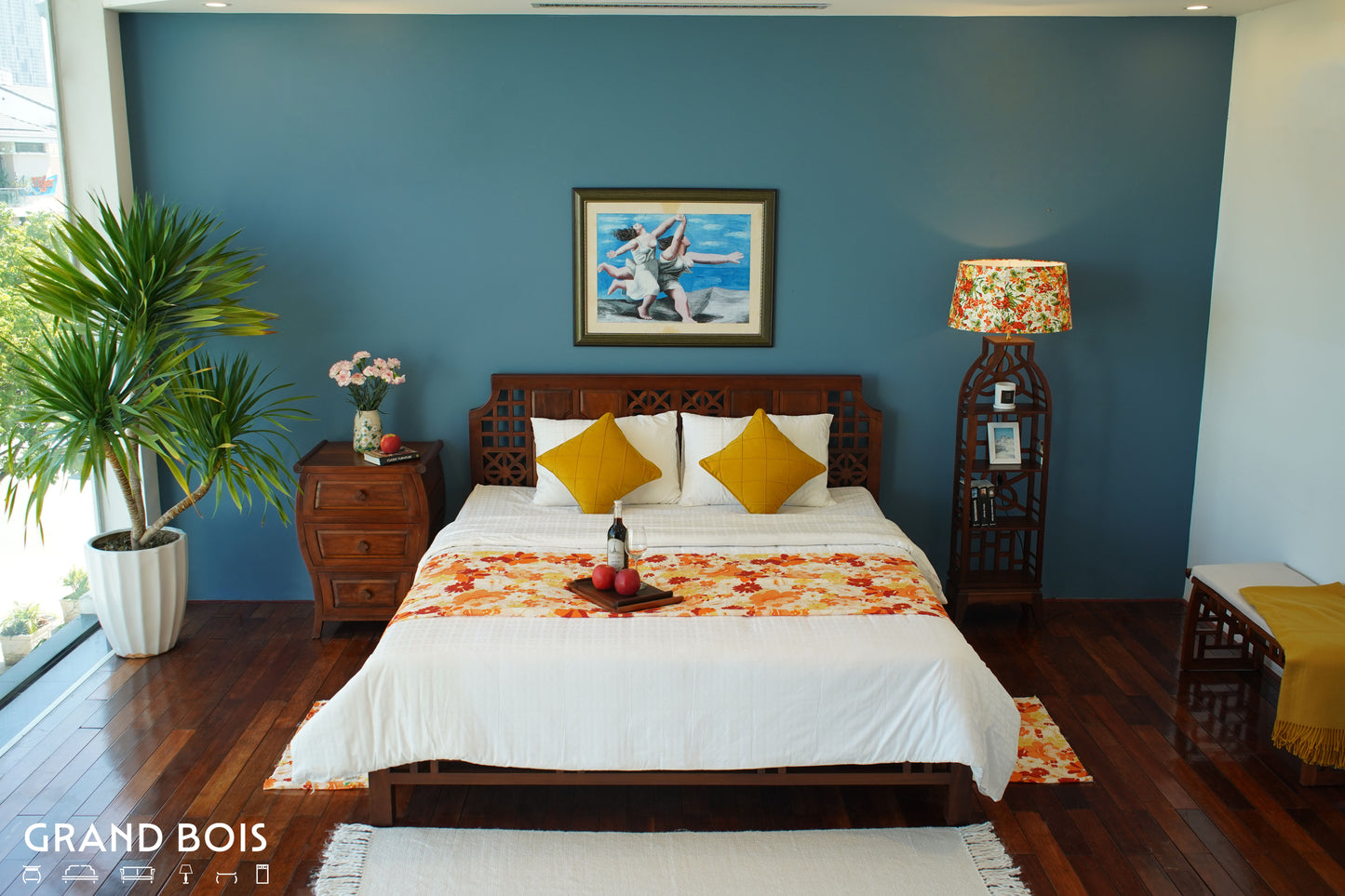 Giường Neo-Dora Mẫu Đơn C