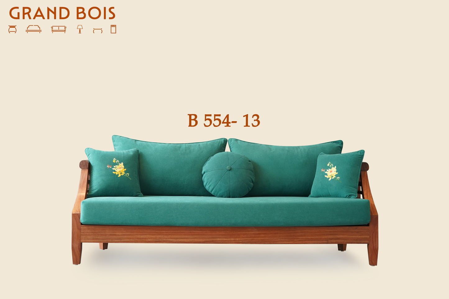 Vỏ Sofa - Màu B554-13