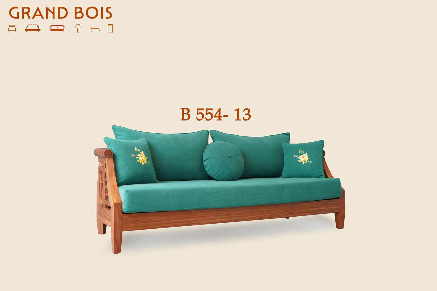 Vỏ Sofa - Màu B554-13