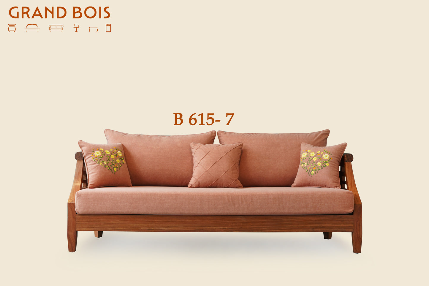 Vỏ Sofa - Màu B615-7