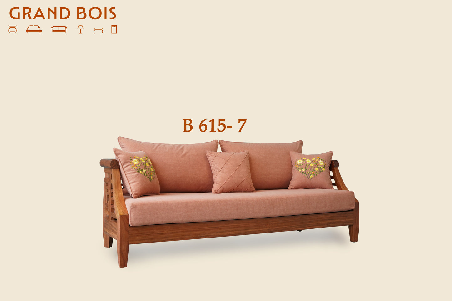 Vỏ Sofa - Màu B615-7