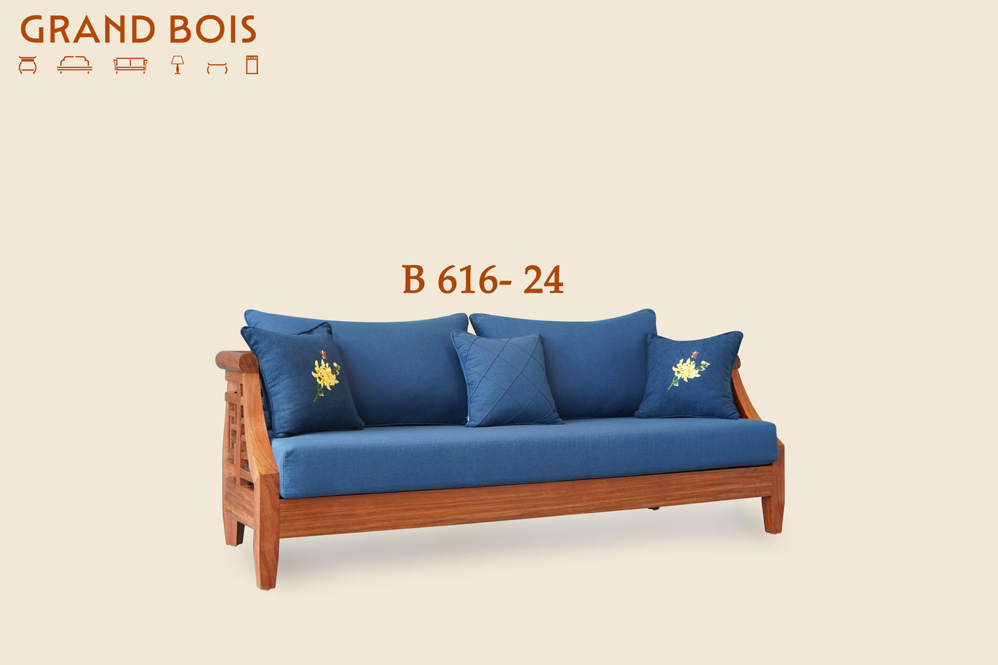 Vỏ Sofa - Màu B616-24